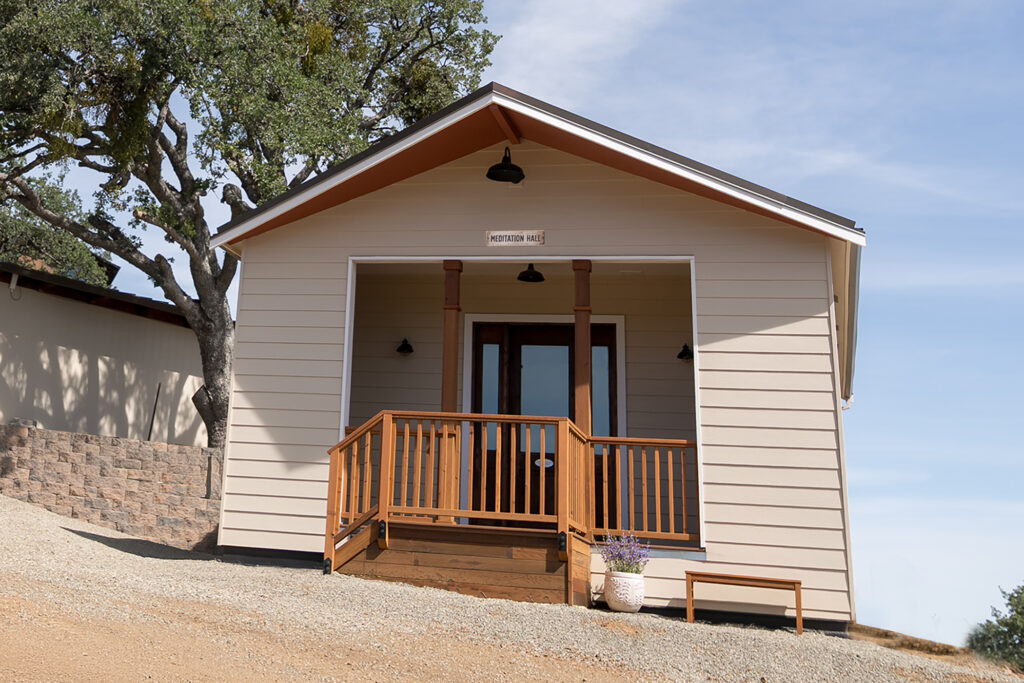 Front of Meditation Hall