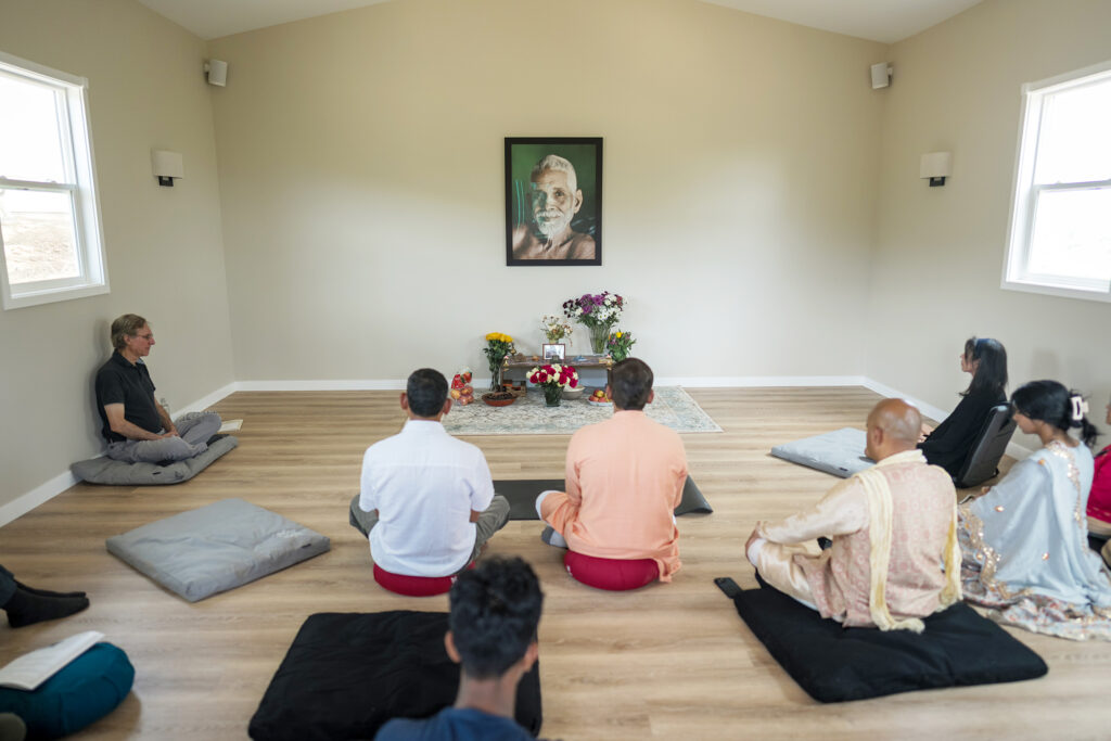 Inside Meditation Hall