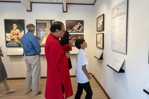 Inside Ramana Gallery - with People